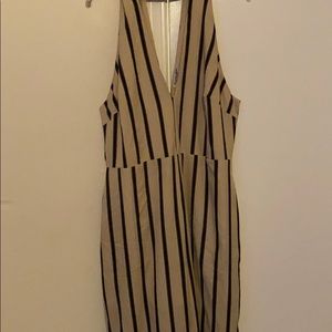 Jumpsuit with side slits
